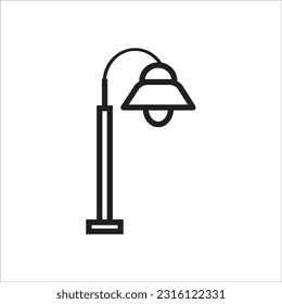 gardn lamp vector icon new line