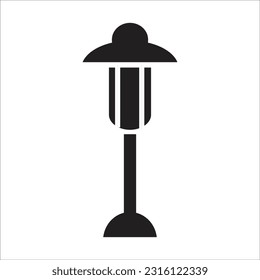 gardn lamp vector icon new line