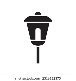 gardn lamp vector icon new line