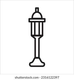 gardn lamp vector icon new line