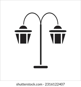 gardn lamp vector icon new line