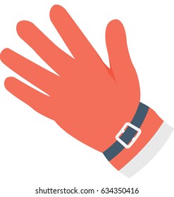 Gardner Gloves Vector Icon 