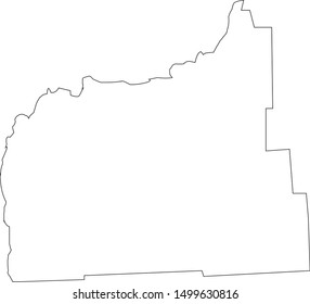 Garfield County Map In Montana State