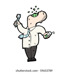 caricatura de un hombre gargays