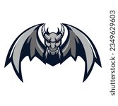 gargoyle bat mascot dragon monster symbol 2