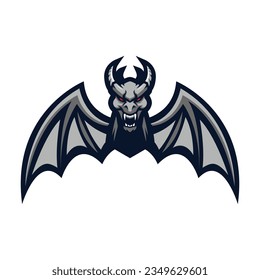 gargoyle bat mascot dragon monster symbol 1