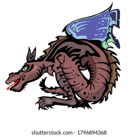 El dragón Gargoyle está acechando