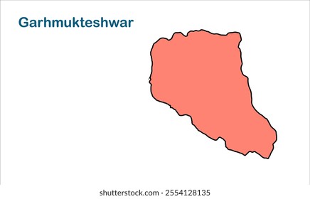 Garhmukteshwar subdivision map, Hapur District,  Uttar Pradesh State, Republic of India, Government of  Uttar Pradesh , Indian territory, Eastern India, politics, village, tourism