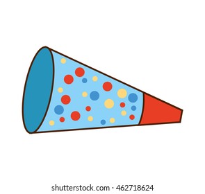 garland celebration party icon vector illustration graphic