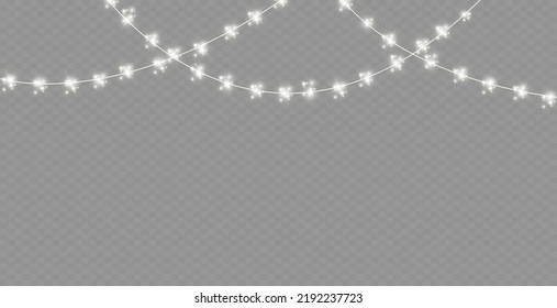 Garland, Christmas, lamp, lanterns, effect, highlight, brightness, hanging
