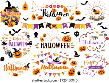 Garland Designs and Illustrations for Halloween