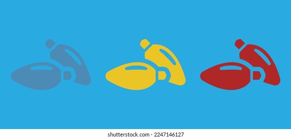 Garland icon, Christmas concept, vector illustration