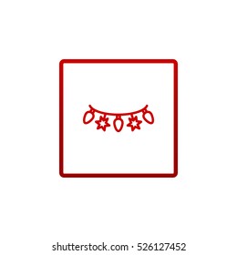  Garland Icon Flat.