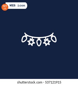  Garland Icon Flat.