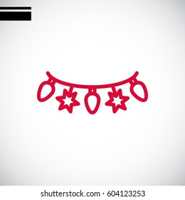  Garland Icon Flat.
