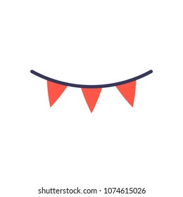 Garland icon illustration vector symbol