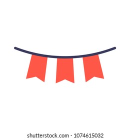 Garland icon illustration vector symbol