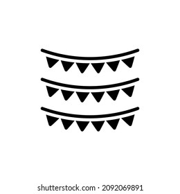 Icono de GARLAND en vector. Logotipo