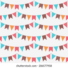 garland seamless pattern