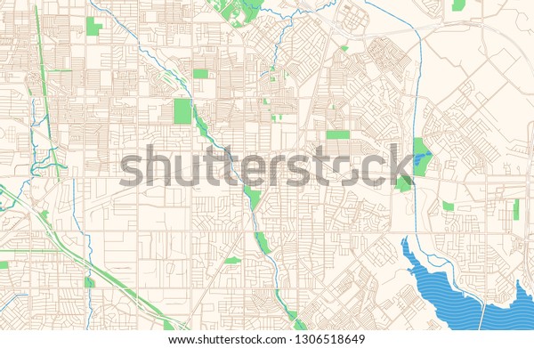 Garland Texas Map >> Garland Texas Printable Map Excerpt This Stock Vector Garland Texas Map >> Garland Texas Printable Map Excerpt This Stock Vector