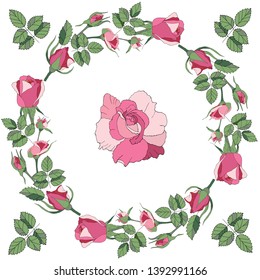 Garland vector  hand draw celebrate holiday