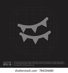 Garlands Icon - EPS 10