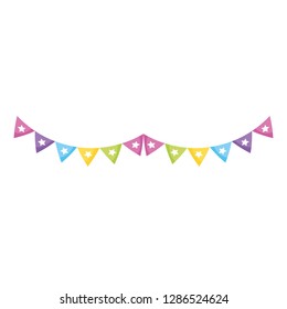 garlands party hanging icon