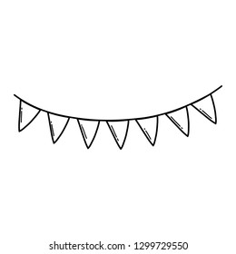garlands party hanging icon