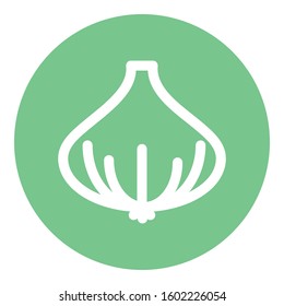 
Garlic Bulb Outline bold Vector Icon which can be easily modified or Edited
