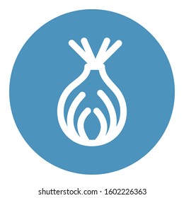 
Garlic Bulb Outline bold Vector Icon which can be easily modified or Edited
