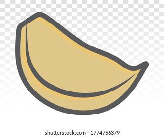 garlic cloves flat colours icon for apps and websites