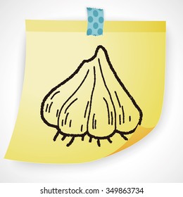 Garlic doodle