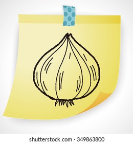 Garlic doodle
