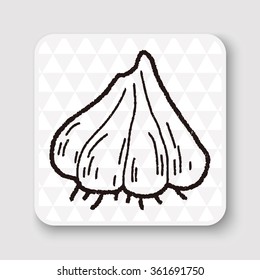 Garlic doodle