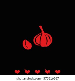 Garlic icon.