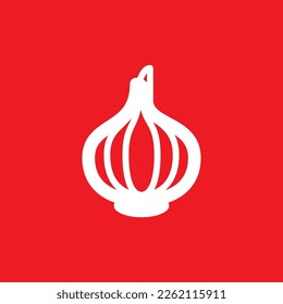 Knoblauchsymbol, gemeinsame grafische Ressourcen, Vektorgrafik.