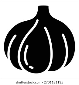 Elemento De Ícone De Alho Para Design