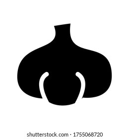 garlic  icon or logo isolated sign symbol vector illustration - high quality black style vector icons
