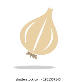 Garlic  icon logo vector illustration isolated on white background