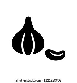 Garlic icon. Trendy Garlic logo concept on white background from Fruits and vegetables collection. Suitable for use on web apps, mobile apps and print media.
