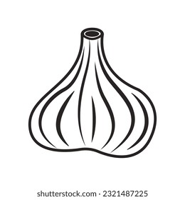 Garlic icon vector illustration symbol design