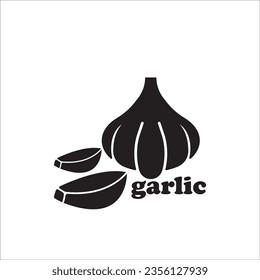 Garlic icon vector illustration symbol design