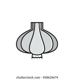 Garlic Line Icon