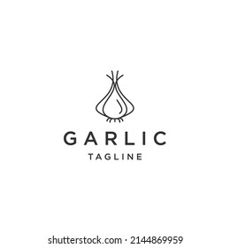 Logo-Symbol für Knoblauch-Design-Vorlage