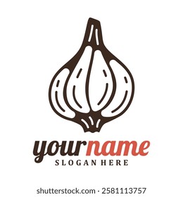 Garlic logo design concept vector. Creative Garlic Logo Design Template. Creative Symbol. Icon