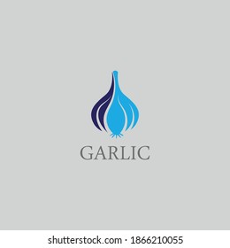 Garlic logo icon symbol design vector illustration