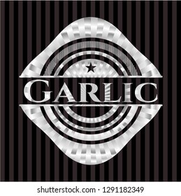 Garlic silver badge or emblem