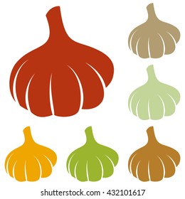 Garlic simple sign