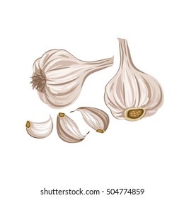  Garlic with slices