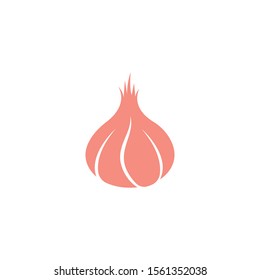 Garlic vector icon illustration design 